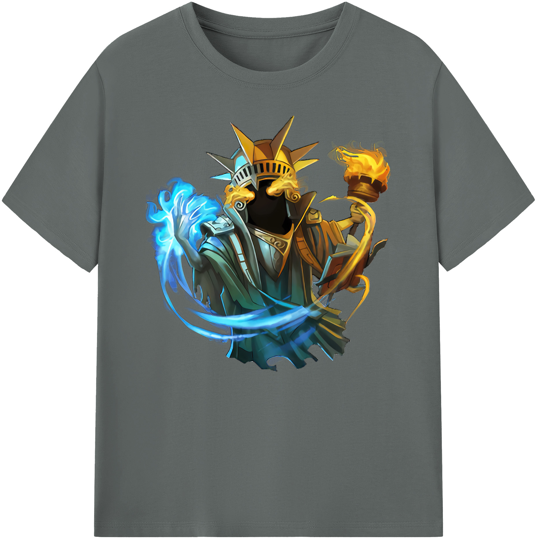 リーグ・オブ・レジェンド League of Legends LOL 綿100％ メンズ半袖Tシャツ｜肌触りやわらか＆通気性